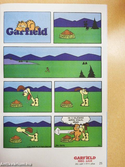Garfield 2014. július