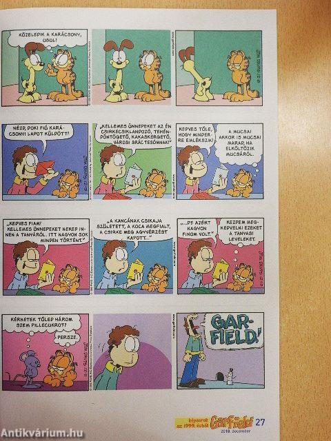 Garfield 2018. december
