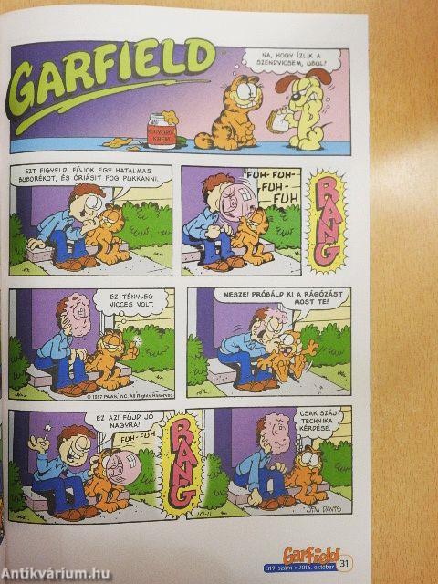 Garfield 2016. október