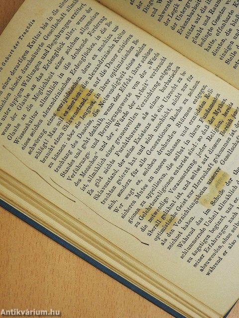 Der Geburt der Tragödie/Der Griechische Staat