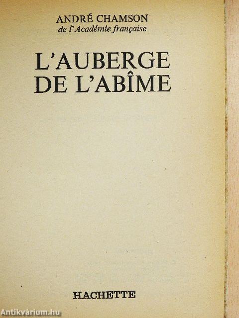 L'auberge de l'abime
