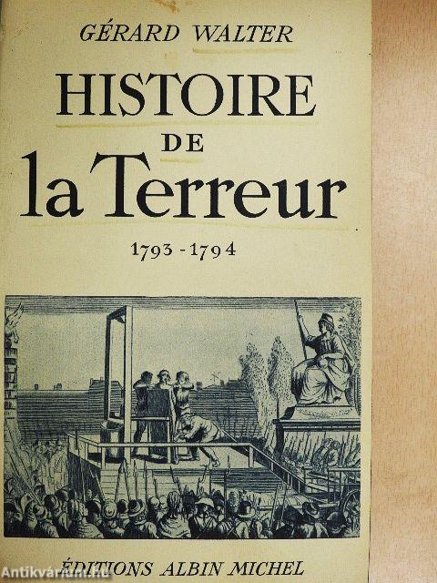 Histoire de la terreur
