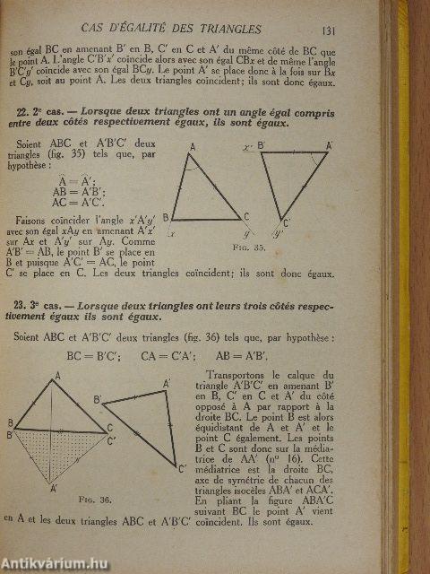 Arithmétique Algébre et Géométrie