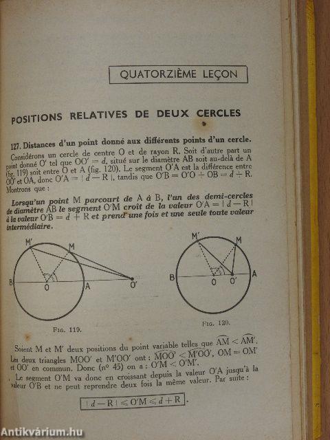 Arithmétique Algébre et Géométrie