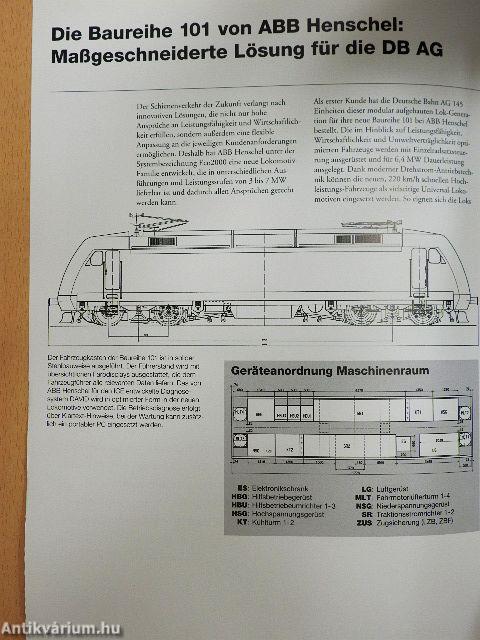 Baureihe 101 - Die neue Universallokomotive für die Deutsche Bahn AG
