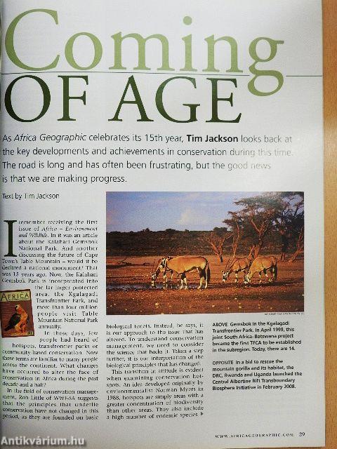 Africa Geographic May 2008
