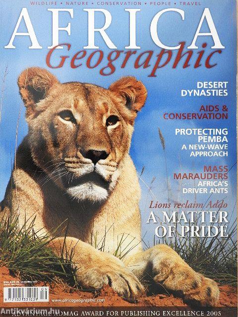 Africa Geographic October 2005
