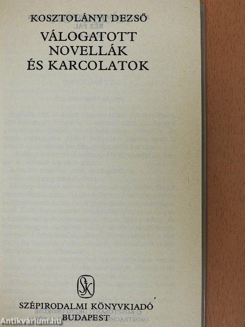 Válogatott novellák és karcolatok