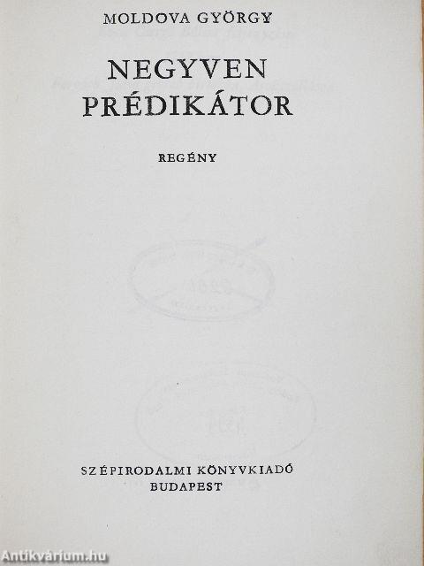 Negyven prédikátor