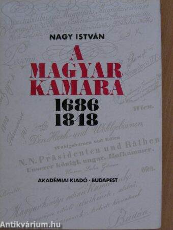A magyar kamara 1686-1848
