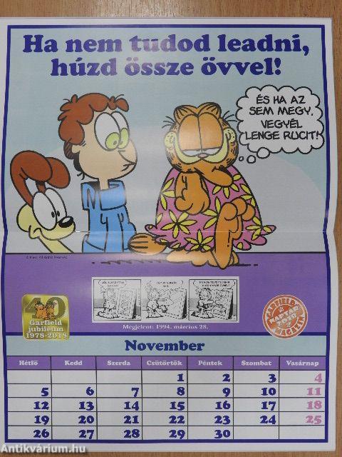 Garfield 2018. november