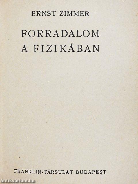 Forradalom a fizikában