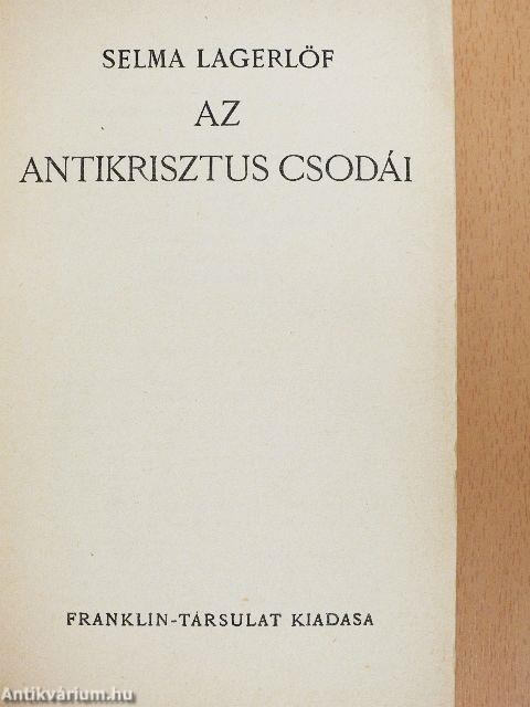 Az antikrisztus csodái