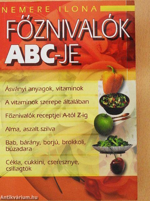 Főznivalók ABC-je