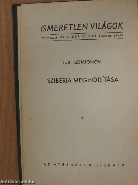Szibéria meghódítása