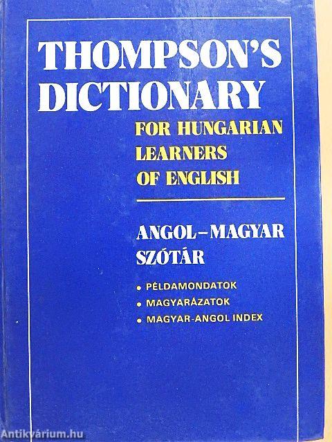 Thompson's Dictionary