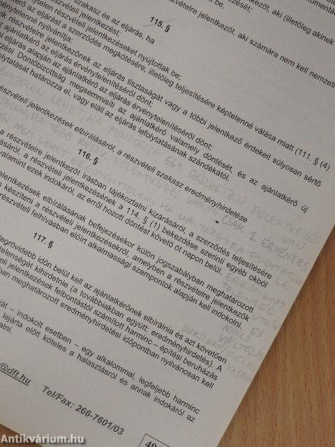 Közbeszerzési segédlet