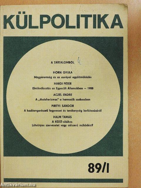 Külpolitika 1989/1.