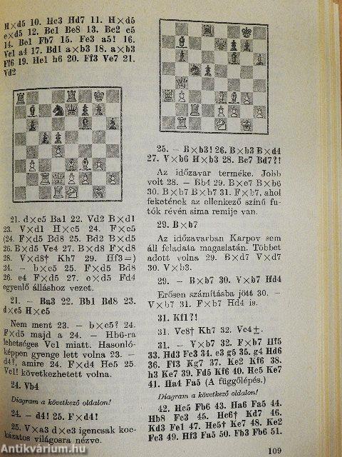 Kaszparov fehéren-feketén