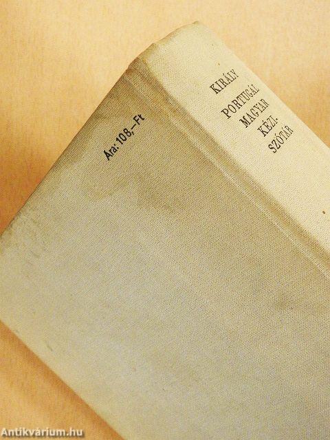 Portugál-magyar kéziszótár