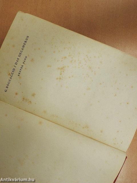 Das Decameron I-III.