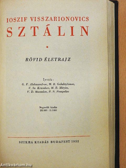 Ioszif Visszarionovics Sztálin