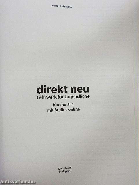 Direkt neu 1. - Kursbuch
