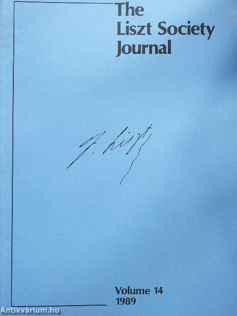 The Liszt Society Journal 14.