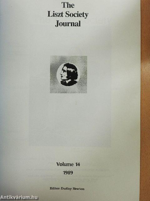 The Liszt Society Journal 14.