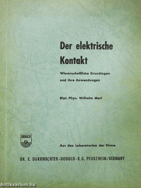 Der elektrische Kontakt