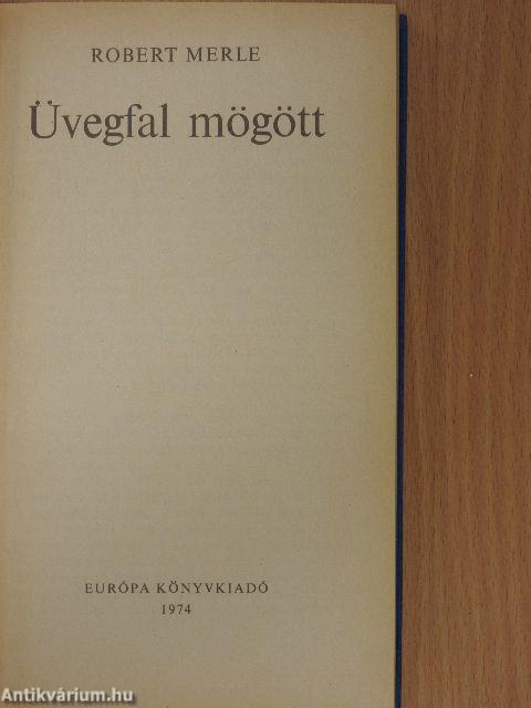 Üvegfal mögött