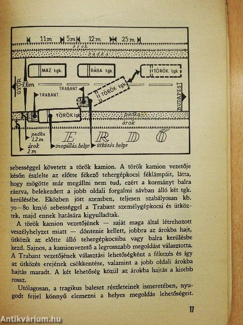 Közlekedéstaktika és közlekedésbiztonság