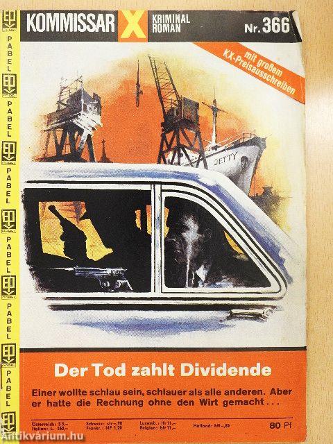 Der Tod zahlt Dividende