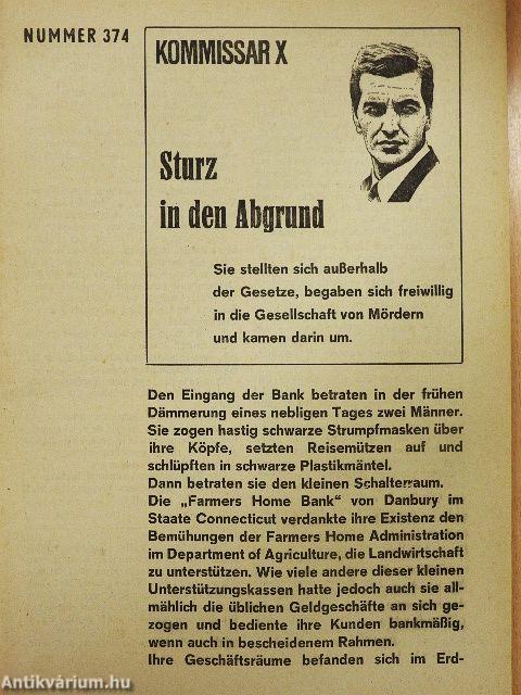 Sturz in den Abgrund