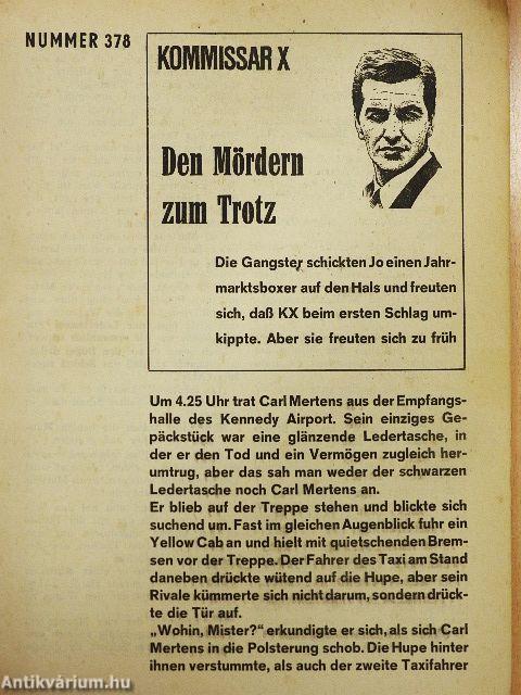 Den Mördern zum Trotz