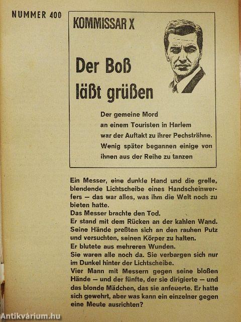 Der Boß läßt grüßen