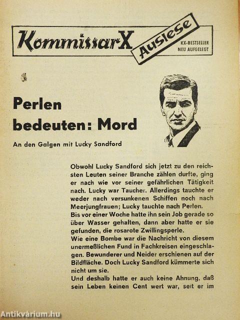Perlen bedeuten: Mord