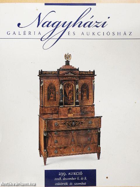 Nagyházi Galéria és Aukciósház 239. aukció