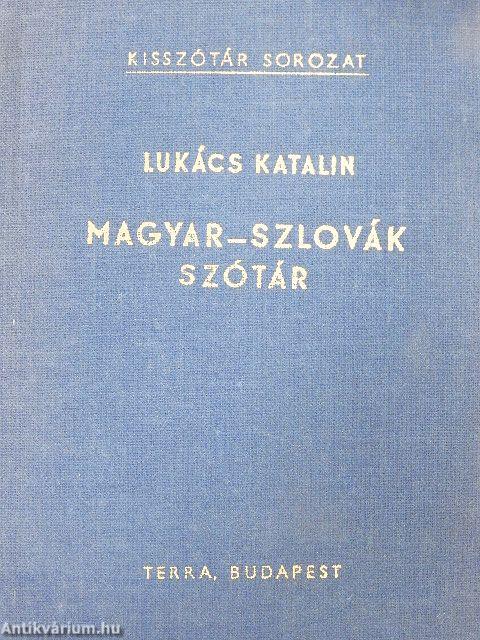 Magyar-szlovák szótár