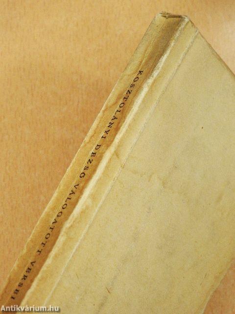 Kosztolányi Dezső válogatott versei