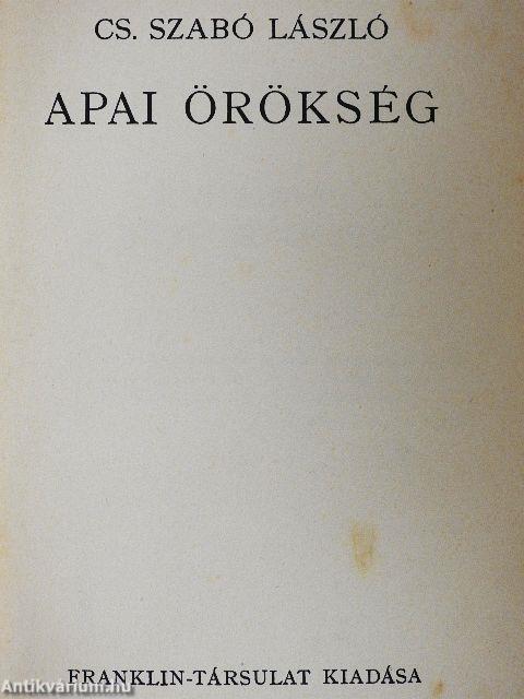 Apai örökség