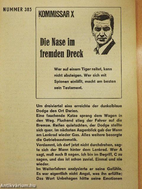 Die Nase im fremden Dreck