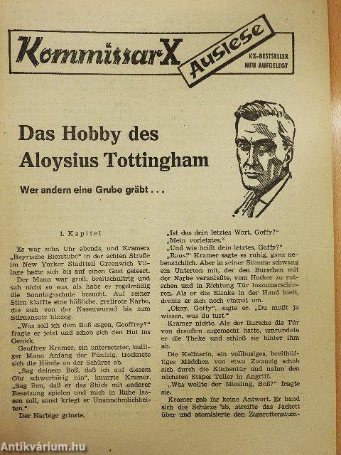Dads Hobby des Aloysius Tottingham