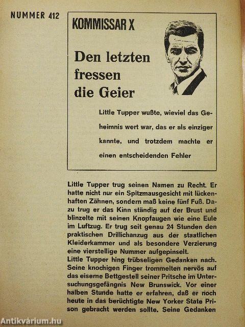 Den letzten fressen die Geier