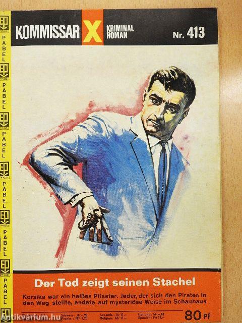 Der Tod zeigt seinen Stachel