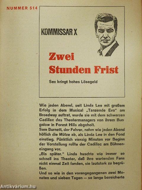Zwei Stunden Frist