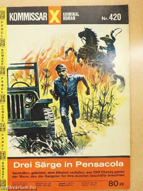 Drei Särge in Pensacola