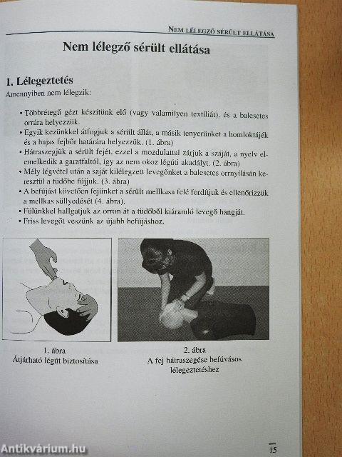 Az elsősegélynyújtás alapismerete