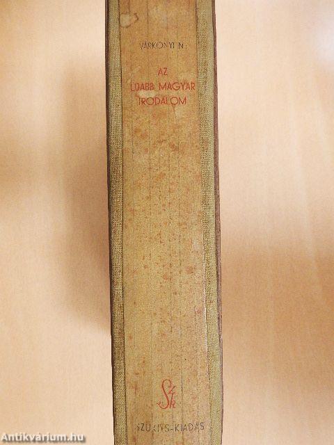 Az újabb magyar irodalom