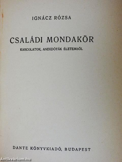 Családi mondakör